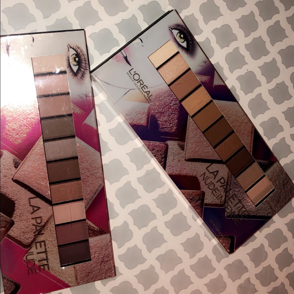 2 Loreal eyeshadow pallets